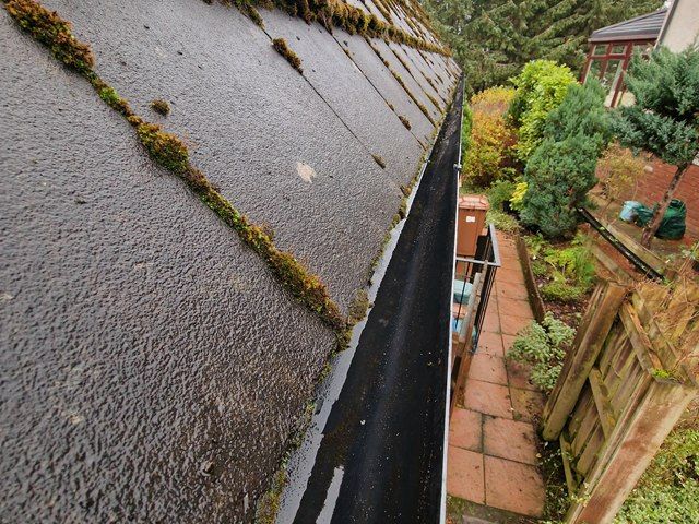 Gutter After Cleaning