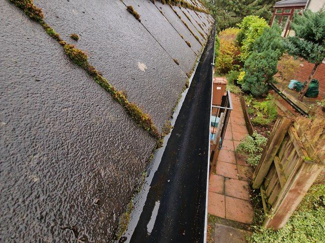 Gutter After Cleaning