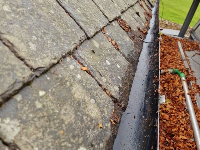 Gutter After Cleaning